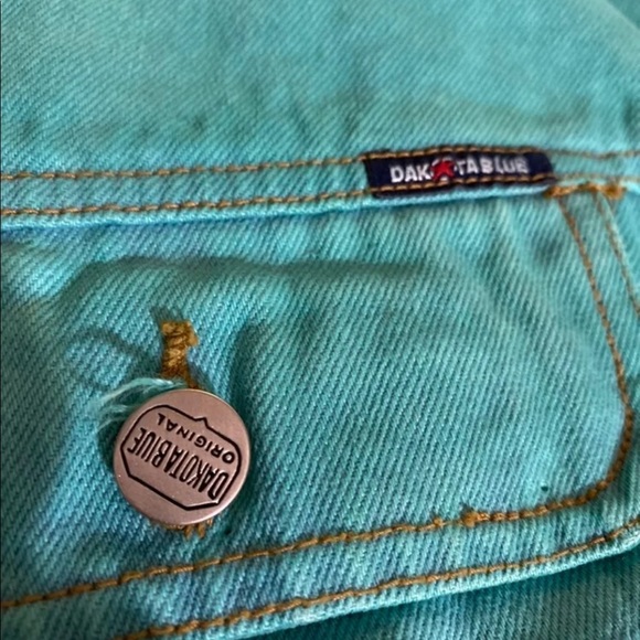 Jacket blue jeans Dakota blue vintage 90,S - Picture 5 of 5